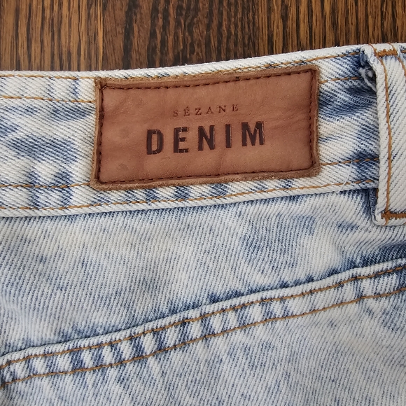 Sezane Le Crop Bleach Jeans - Picture 9 of 10